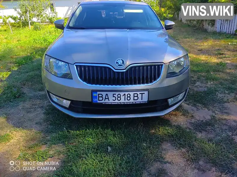 Ліфтбек Skoda Octavia 2016 1.4 л. Ручна / Механіка обл. Кіровоградська, Олександрія - Фото 1/12