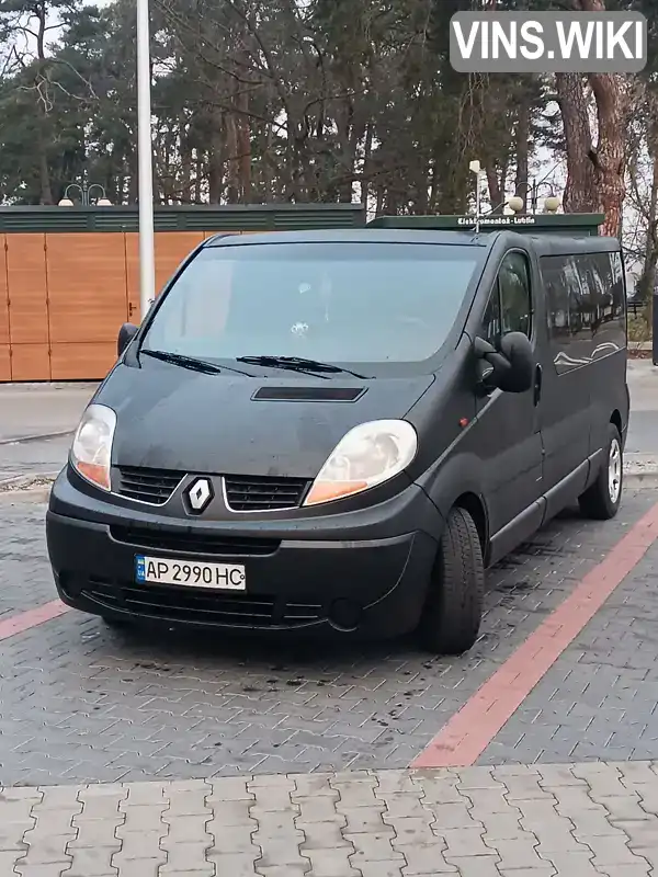 Мінівен Renault Trafic 2007 2 л. Ручна / Механіка обл. Запорізька, Запоріжжя - Фото 1/13