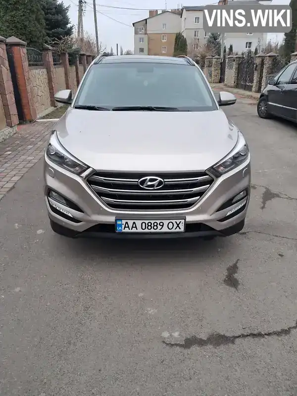 Позашляховик / Кросовер Hyundai Tucson 2017 2 л. Автомат обл. Волинська, Луцьк - Фото 1/9