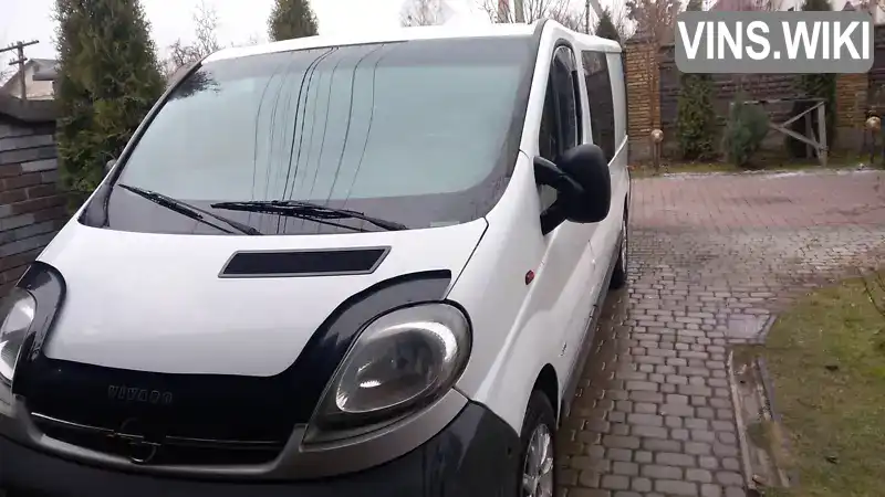 Мінівен Opel Vivaro 2005 2.46 л. Ручна / Механіка обл. Тернопільська, Кременець - Фото 1/21