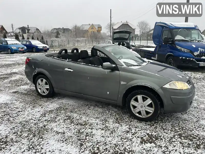 Кабріолет Renault Megane 2004 1.6 л. Автомат обл. Івано-Франківська, Калуш - Фото 1/21