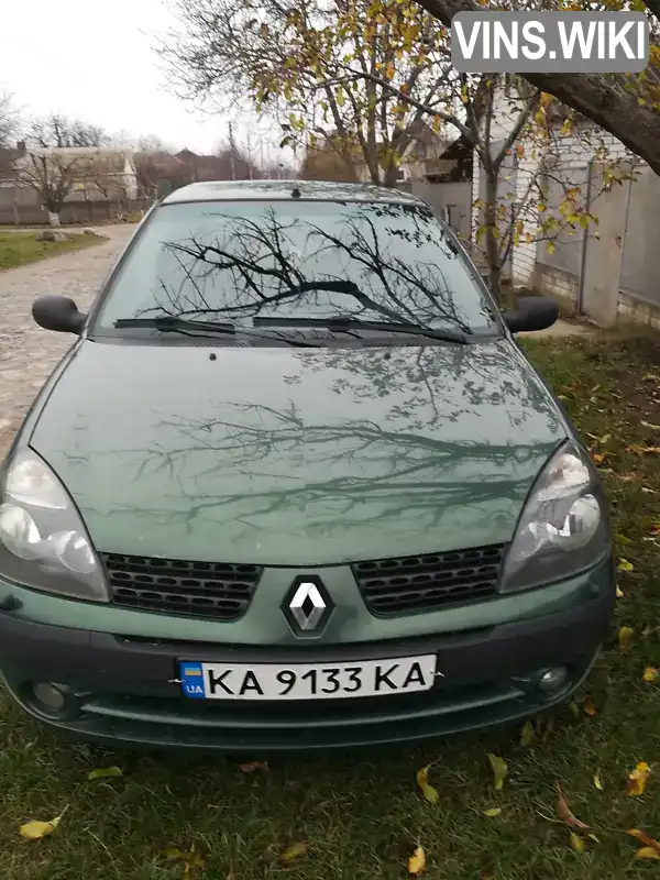 Седан Renault Clio Symbol 2003 null_content л. Ручна / Механіка обл. Черкаська, Черкаси - Фото 1/21