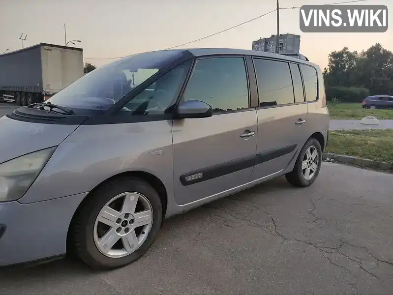 Минивэн Renault Espace 2002 2.19 л. Ручная / Механика обл. Киевская, Киев - Фото 1/15