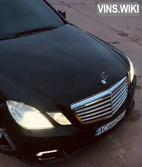 Седан Mercedes-Benz E-Class 2010 3 л. Автомат обл. Волынская, Луцк - Фото 1/21