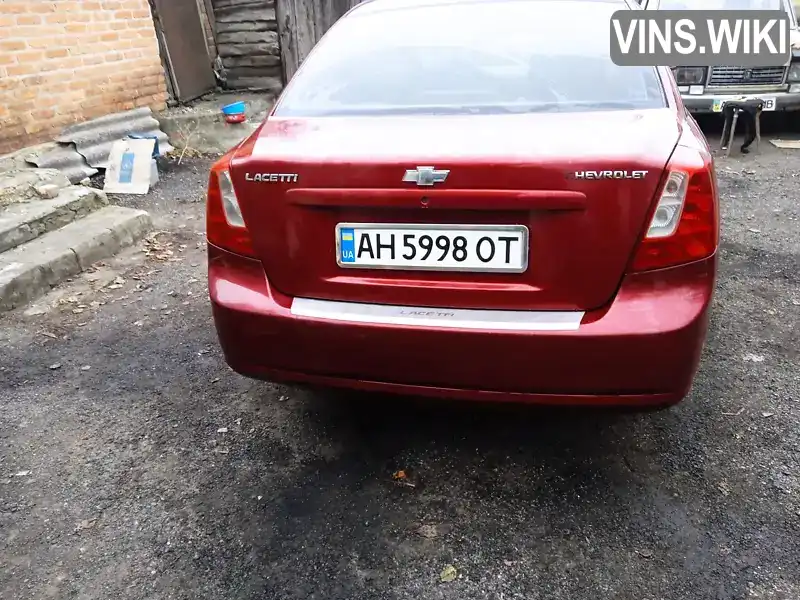 Y6DNA19BE8K830023 Chevrolet Lacetti 2008 Седан 1.8 л. Фото 1