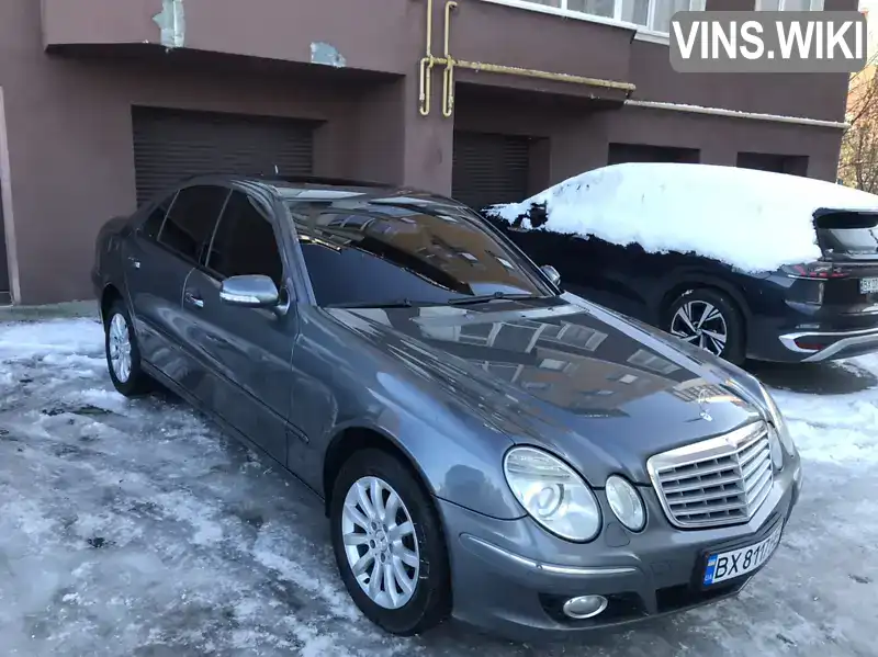 Седан Mercedes-Benz E-Class 2007 3 л. Автомат обл. Хмельницкая, Хмельницкий - Фото 1/21