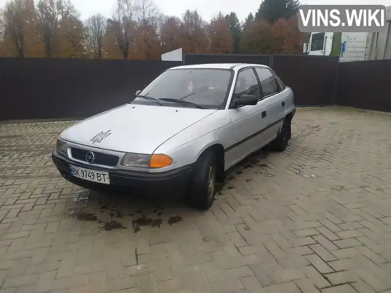 W0L000056S5336678 Opel Astra 1995 Седан 1.7 л. Фото 4