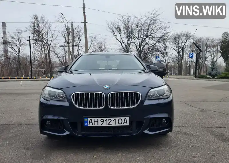 Седан BMW 5 Series 2013 2 л. Автомат обл. Донецкая, Краматорск - Фото 1/10