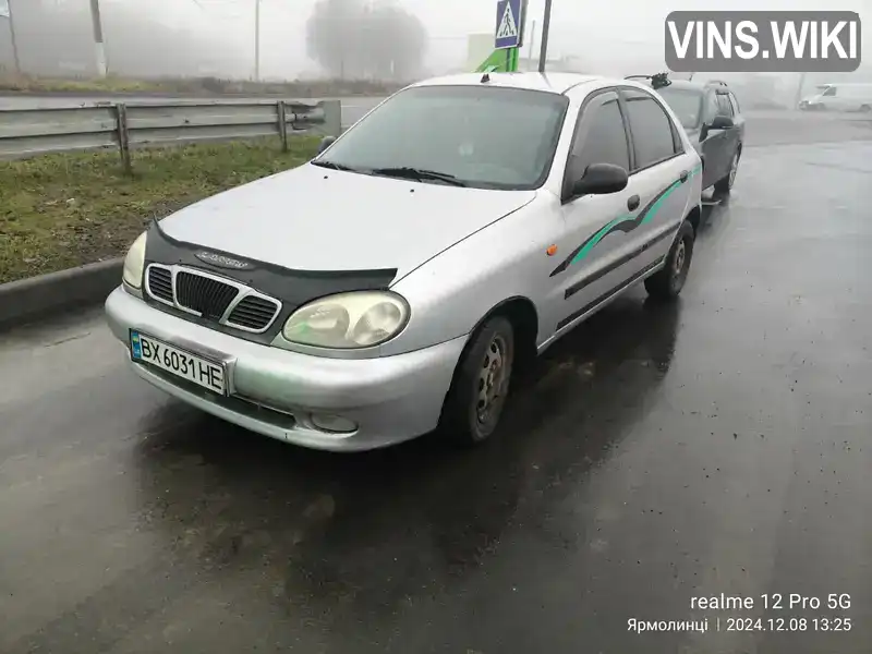 Хетчбек Daewoo Lanos 2003 1.5 л. Ручна / Механіка обл. Хмельницька, Ярмолинці - Фото 1/11