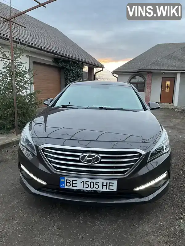 Седан Hyundai Sonata 2015 2.36 л. Автомат обл. Николаевская, Южноукраинск - Фото 1/21