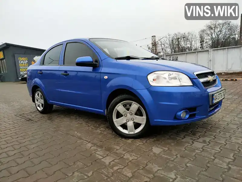 Седан Chevrolet Aveo 2008 1.5 л. Ручна / Механіка обл. Київська, Ірпінь - Фото 1/12