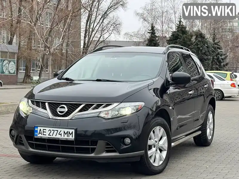 Внедорожник / Кроссовер Nissan Murano 2012 3.5 л. Автомат обл. Днепропетровская, Новомосковск - Фото 1/21