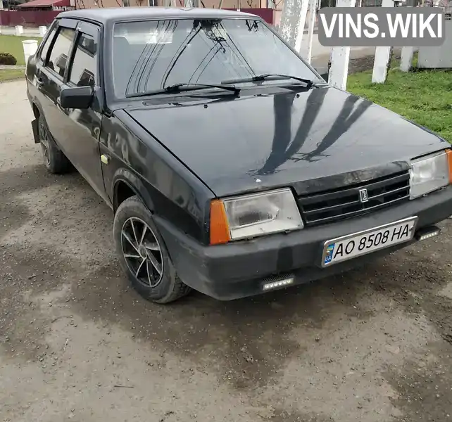 Седан ВАЗ / Lada 21099 1998 1.5 л. Ручна / Механіка обл. Закарпатська, location.city.vylok - Фото 1/9