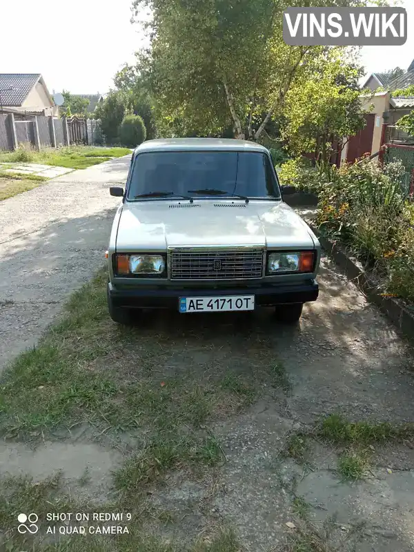 Седан ВАЗ / Lada 2107 2007 1.45 л. Ручна / Механіка обл. Дніпропетровська, Марганець - Фото 1/9