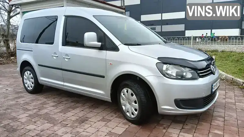 Минивэн Volkswagen Caddy 2013 1.6 л. Ручная / Механика обл. Ивано-Франковская, Калуш - Фото 1/21