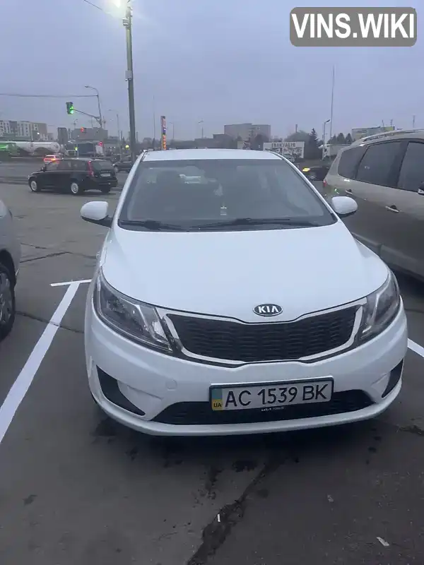 Седан Kia Rio 2013 null_content л. обл. Волинська, Ковель - Фото 1/11