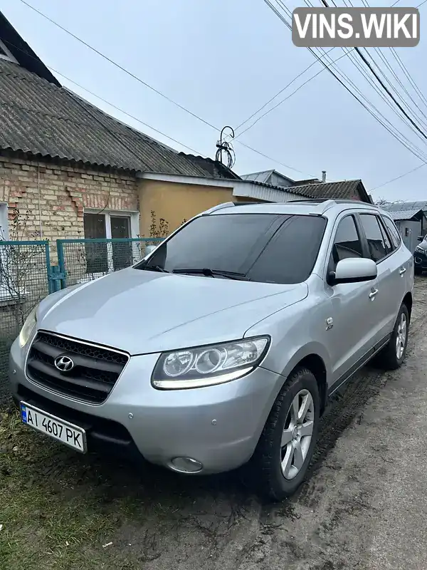 Позашляховик / Кросовер Hyundai Santa FE 2006 2.19 л. Автомат обл. Київська, Бровари - Фото 1/14