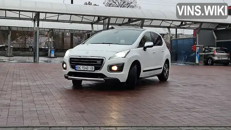 Внедорожник / Кроссовер Peugeot 3008 2015 2 л. Автомат обл. Ровенская, Ровно - Фото 1/21