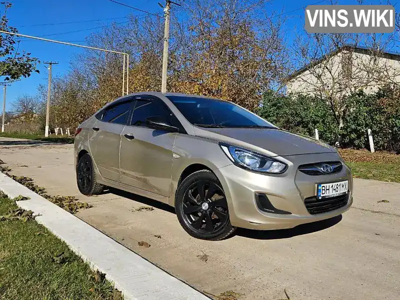 Седан Hyundai Accent 2011 1.4 л. Ручная / Механика обл. Одесская, Одесса - Фото 1/15