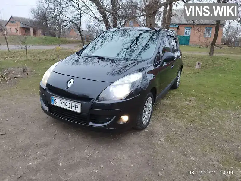 Минивэн Renault Scenic 2010 1.6 л. Ручная / Механика обл. Полтавская, Миргород - Фото 1/21