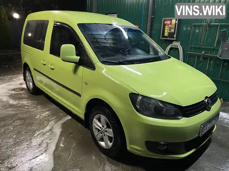 Мінівен Volkswagen Caddy 2012 1.6 л. обл. Кіровоградська, Знам'янка - Фото 1/13