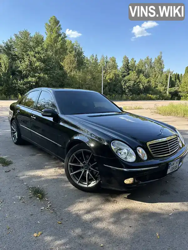 Седан Mercedes-Benz E-Class 2005 3.2 л. Автомат обл. Житомирская, Житомир - Фото 1/21