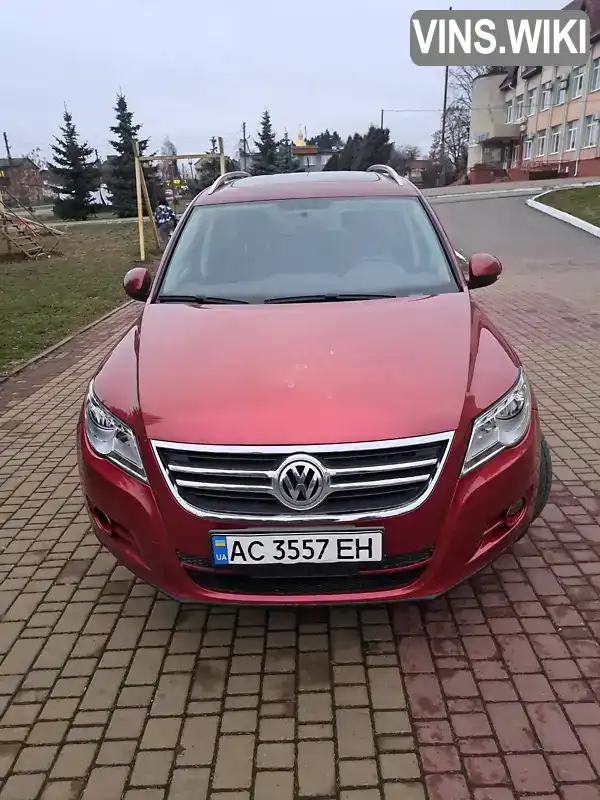 Внедорожник / Кроссовер Volkswagen Tiguan 2010 1.98 л. Автомат обл. Волынская, Луцк - Фото 1/21