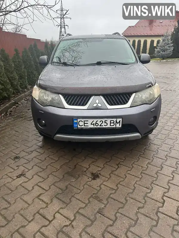 Внедорожник / Кроссовер Mitsubishi Outlander 2008 2.36 л. Вариатор обл. Черновицкая, Черновцы - Фото 1/20