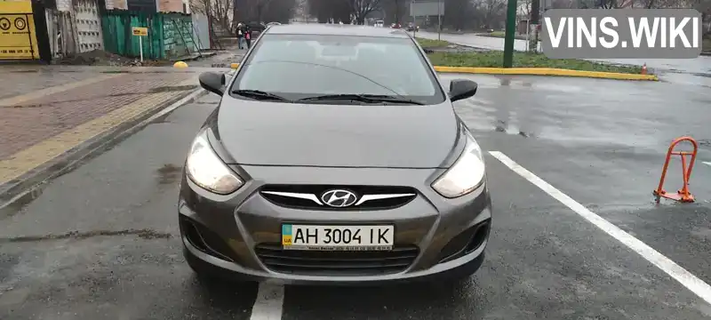 Седан Hyundai Accent 2013 1.4 л. Ручная / Механика обл. Хмельницкая, Каменец-Подольский - Фото 1/21