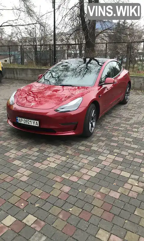 Седан Tesla Model 3 2022 null_content л. обл. Запорожская, Запорожье - Фото 1/15