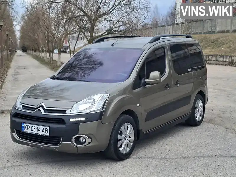 Мінівен Citroen Berlingo 2012 1.6 л. Ручна / Механіка обл. Запорізька, Запоріжжя - Фото 1/21