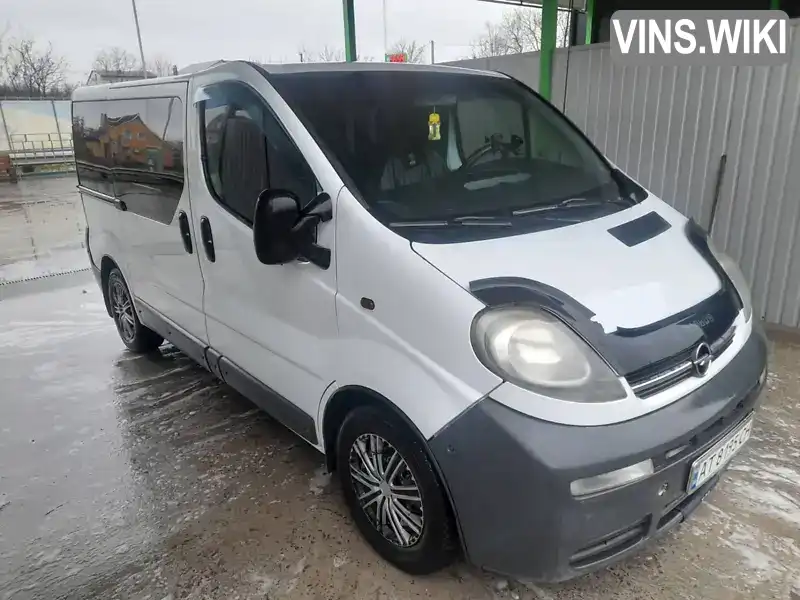 Мінівен Opel Vivaro 2006 1.87 л. Ручна / Механіка обл. Хмельницька, Кам'янець-Подільський - Фото 1/15