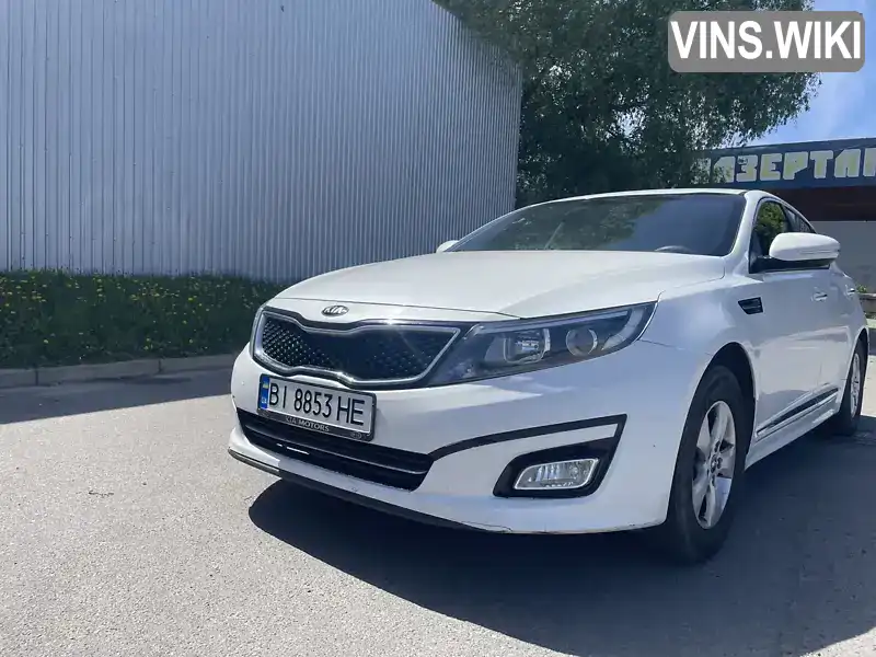 Седан Kia K5 2014 2 л. Автомат обл. Полтавська, Полтава - Фото 1/15