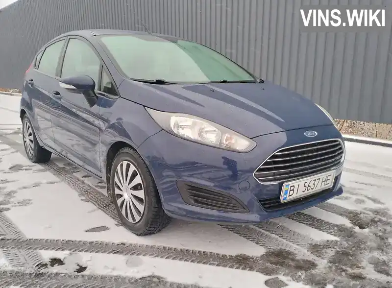 Хетчбек Ford Fiesta 2013 1.24 л. Ручна / Механіка обл. Полтавська, Полтава - Фото 1/21