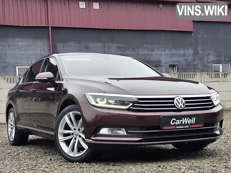 Седан Volkswagen Passat 2017 2 л. Автомат обл. Волынская, Луцк - Фото 1/21