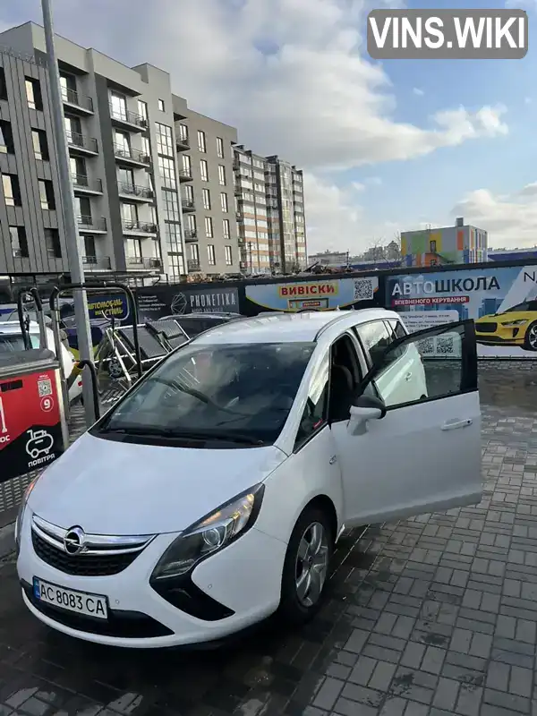 W0LPD9EM2E2092791 Opel Zafira Tourer 2014 Минивэн 1.96 л. Фото 1