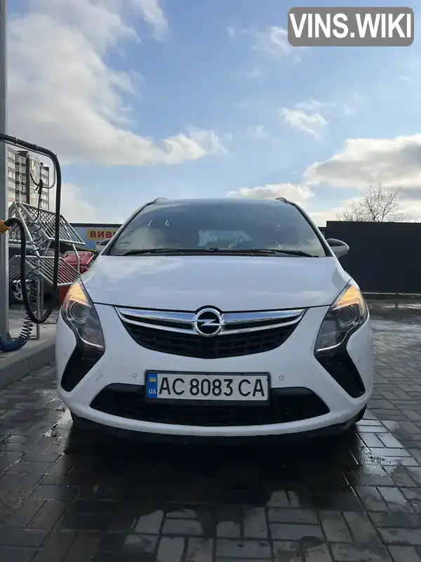 W0LPD9EM2E2092791 Opel Zafira Tourer 2014 Минивэн 1.96 л. Фото 2