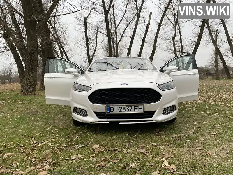 Седан Ford Fusion 2015 2 л. Автомат обл. Полтавская, Кобеляки - Фото 1/21