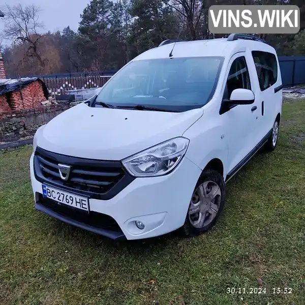 Мінівен Dacia Dokker 2013 1.5 л. Ручна / Механіка обл. Львівська, Львів - Фото 1/7