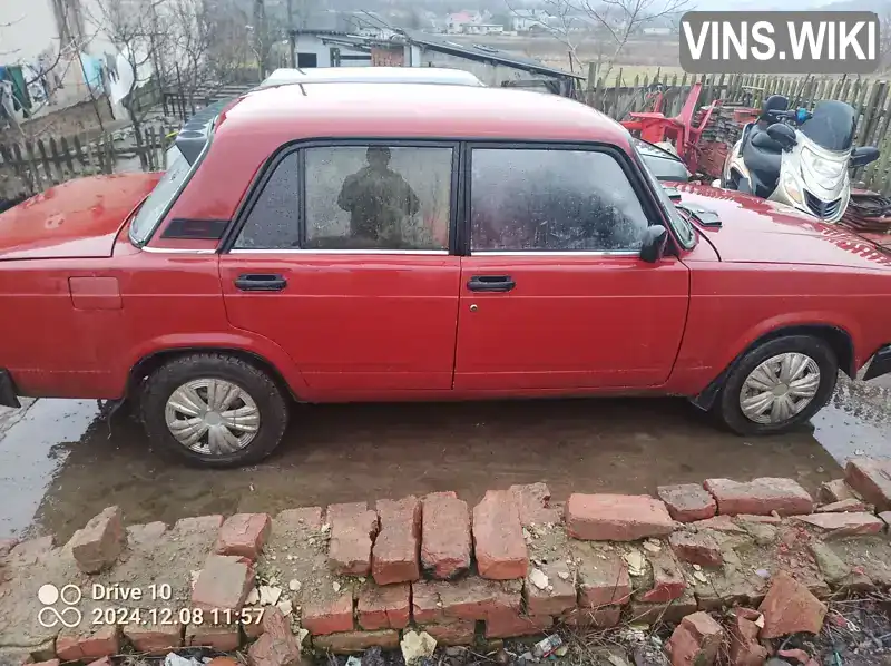 Седан ВАЗ / Lada 2107 1985 1.6 л. Ручна / Механіка обл. Тернопільська, Монастириська - Фото 1/6