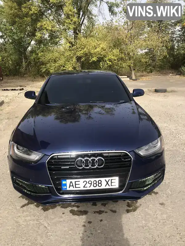 Седан Audi A4 2014 1.98 л. Робот обл. Днепропетровская, Кривой Рог - Фото 1/11