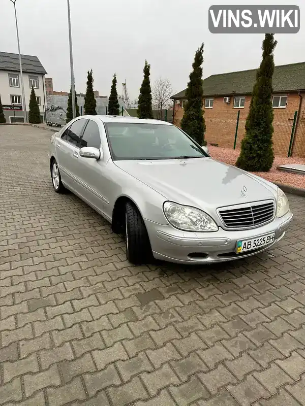 Седан Mercedes-Benz S-Class 2000 5 л. Автомат обл. Вінницька, Вінниця - Фото 1/15