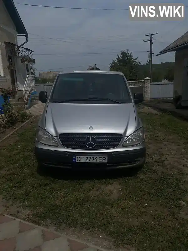 Мінівен Mercedes-Benz Vito 2005 2.15 л. Ручна / Механіка обл. Чернівецька, location.city.vashkivtsi - Фото 1/9