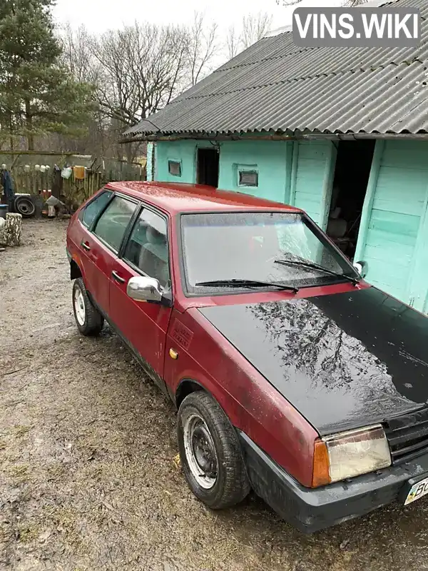 Хэтчбек ВАЗ / Lada 2109 1990 1.5 л. Ручная / Механика обл. Львовская, Перемышляны - Фото 1/8