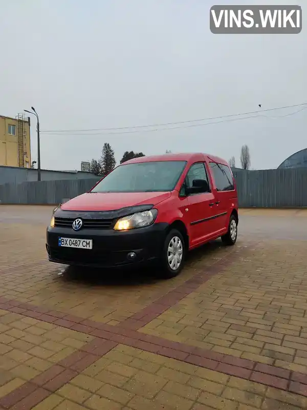 Мінівен Volkswagen Caddy 2012 1.98 л. Ручна / Механіка обл. Хмельницька, Хмельницький - Фото 1/19