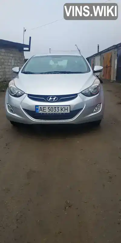 Седан Hyundai Elantra 2012 1.8 л. Автомат обл. Днепропетровская, Кривой Рог - Фото 1/6