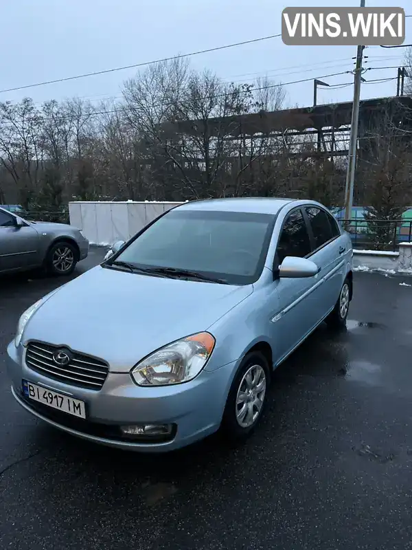 Седан Hyundai Accent 2007 1.4 л. Автомат обл. Полтавська, Кременчук - Фото 1/20