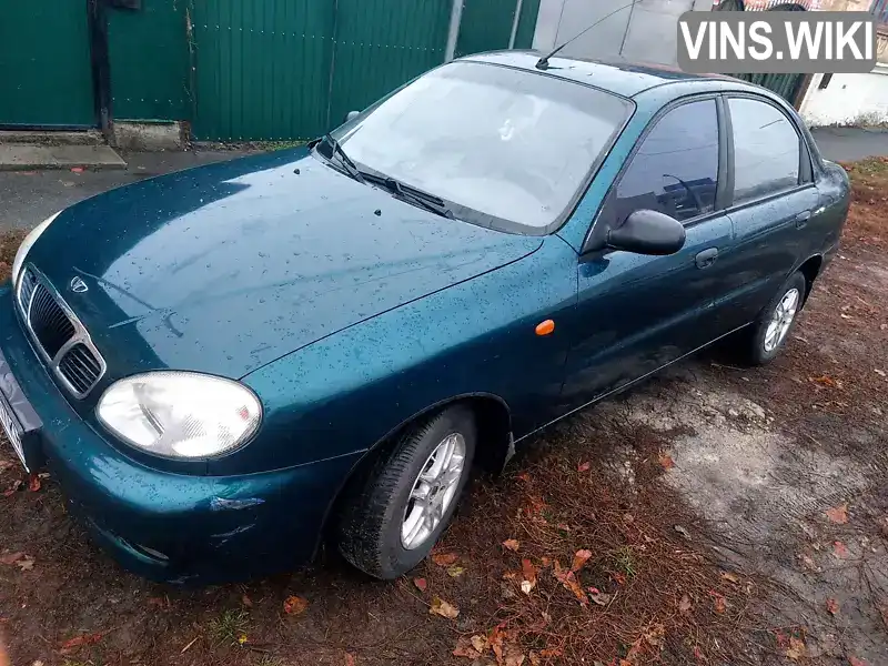 Седан Daewoo Lanos 2002 null_content л. Ручная / Механика обл. Черкасская, Черкассы - Фото 1/9