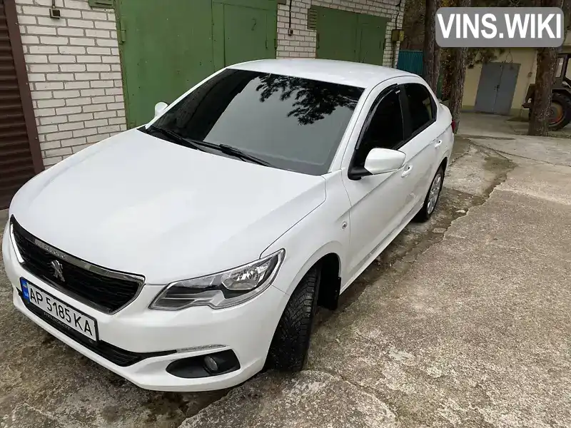 Седан Peugeot 301 2019 1.56 л. Ручна / Механіка обл. Запорізька, Запоріжжя - Фото 1/12