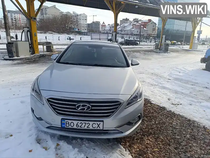 Седан Hyundai Sonata 2017 2 л. Автомат обл. Тернопольская, Тернополь - Фото 1/15